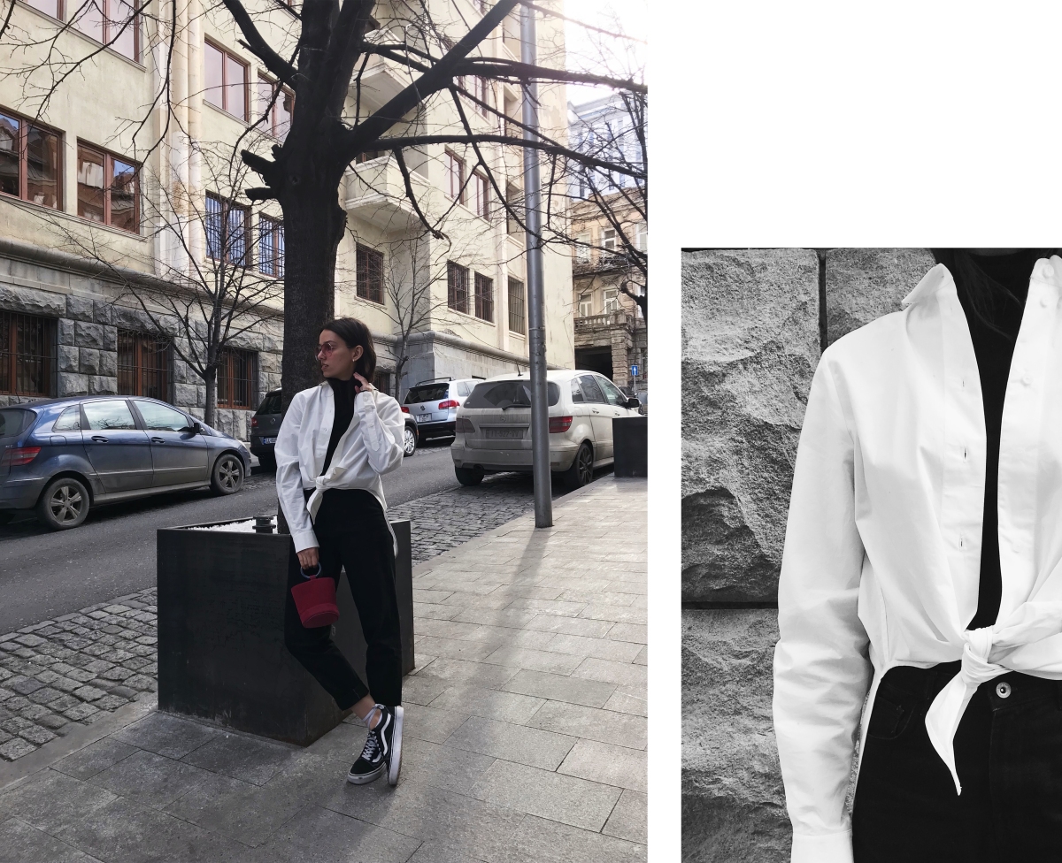 Style by Three: White Shirt